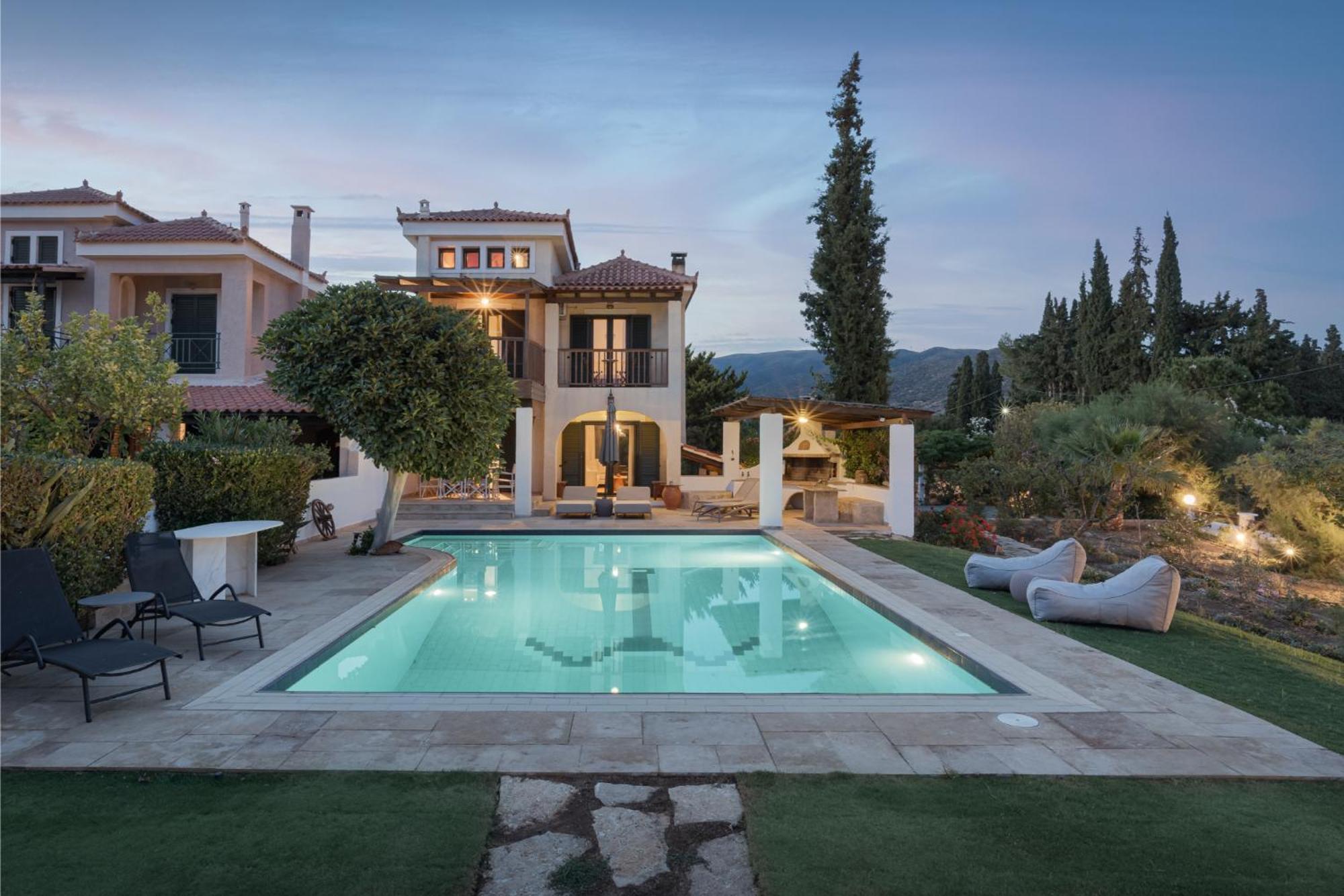 Villa Nefeli Thermisía Exterior foto